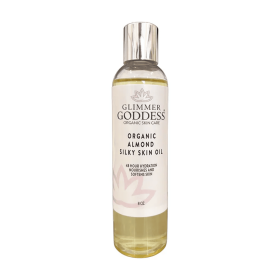 Organic Sweet Almond Silky Skin Oil - 48 Hour Hydration