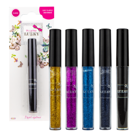 LUKKY Liquid eyeliner x 0.07 fl.oz., assortment of 12 pieces